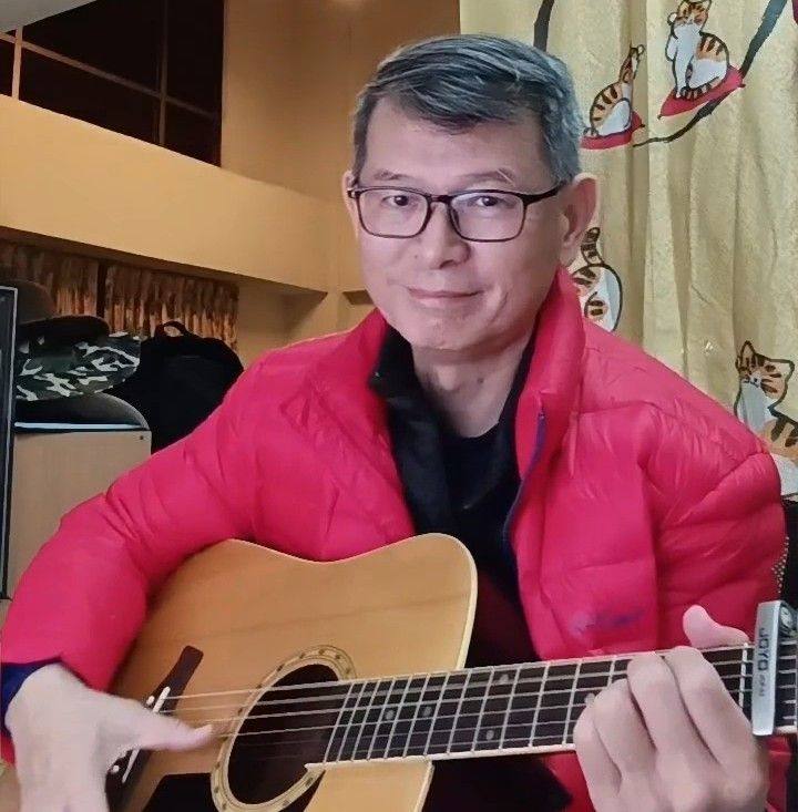 下雨的夜晚來都來了🤣 那就再練習由張惠妹於1997年所推出的歌曲~聽海 學習中~ 請您聽看看喔😁 | 蔡世傑 | Facebook