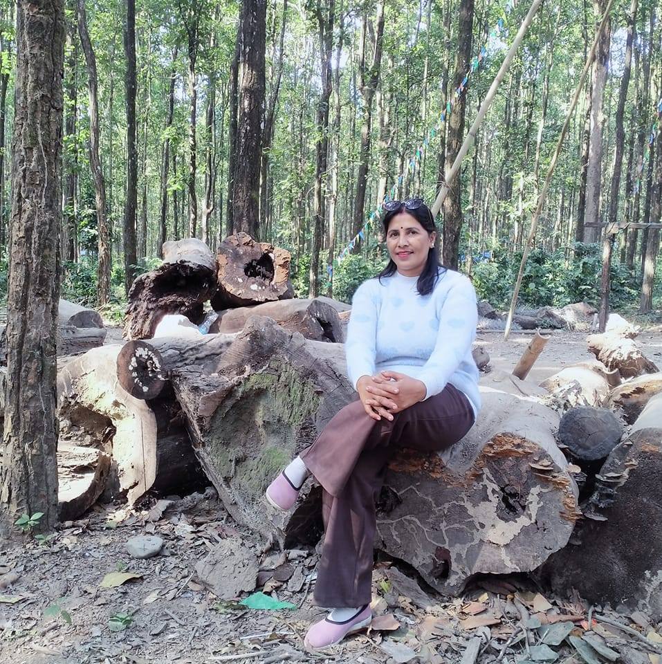 Bagan ma puge ️#reels #fyp #village | Swikriti CR Khanal