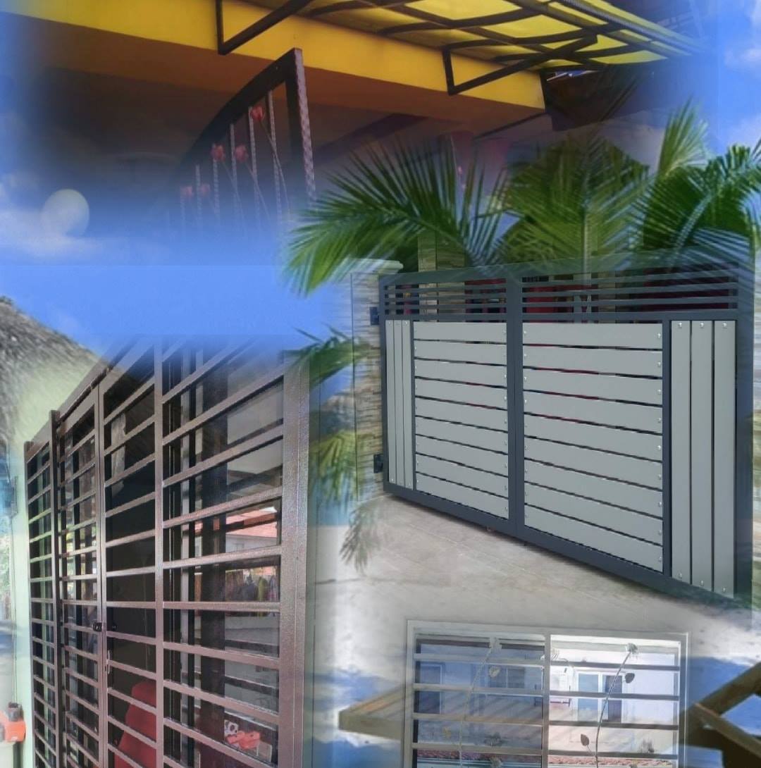 Grille Gate Awning Klang