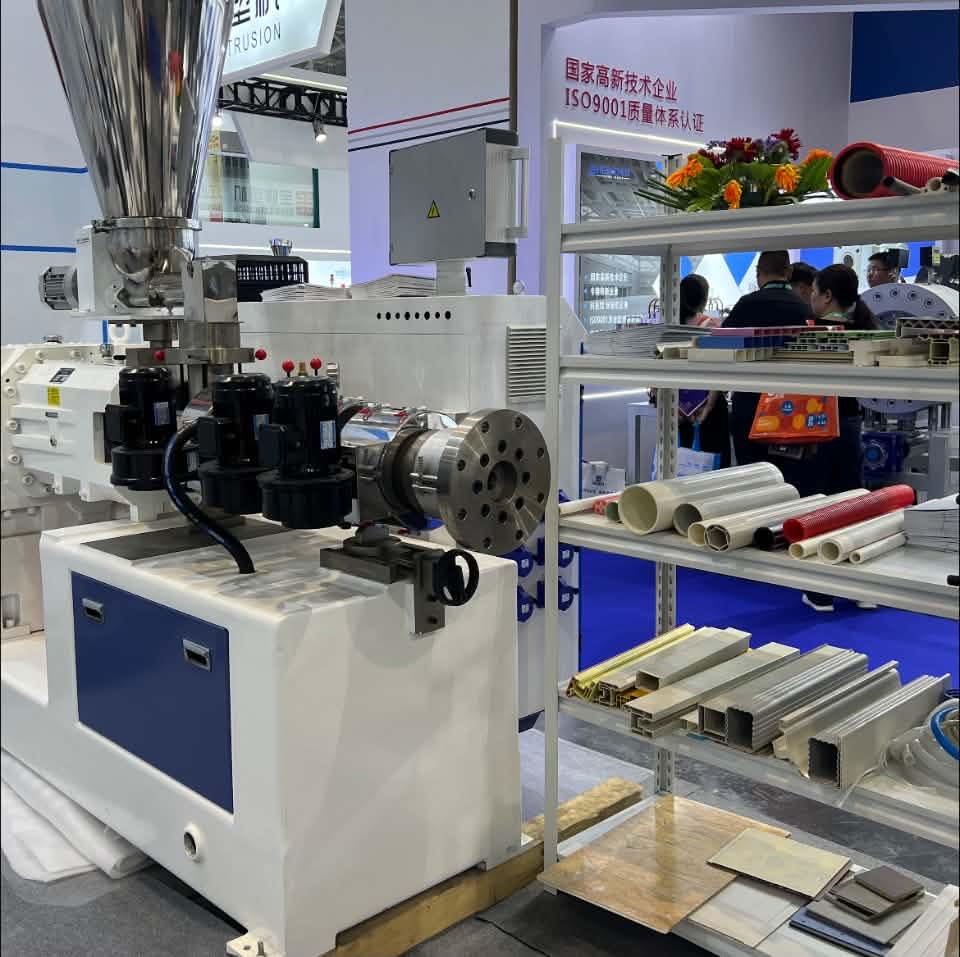 High quality PVC siding wall panel co-extrusion line | Wanda Wanda