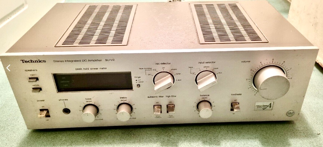 Technics SU-V96 amp and SB-2766 speakers