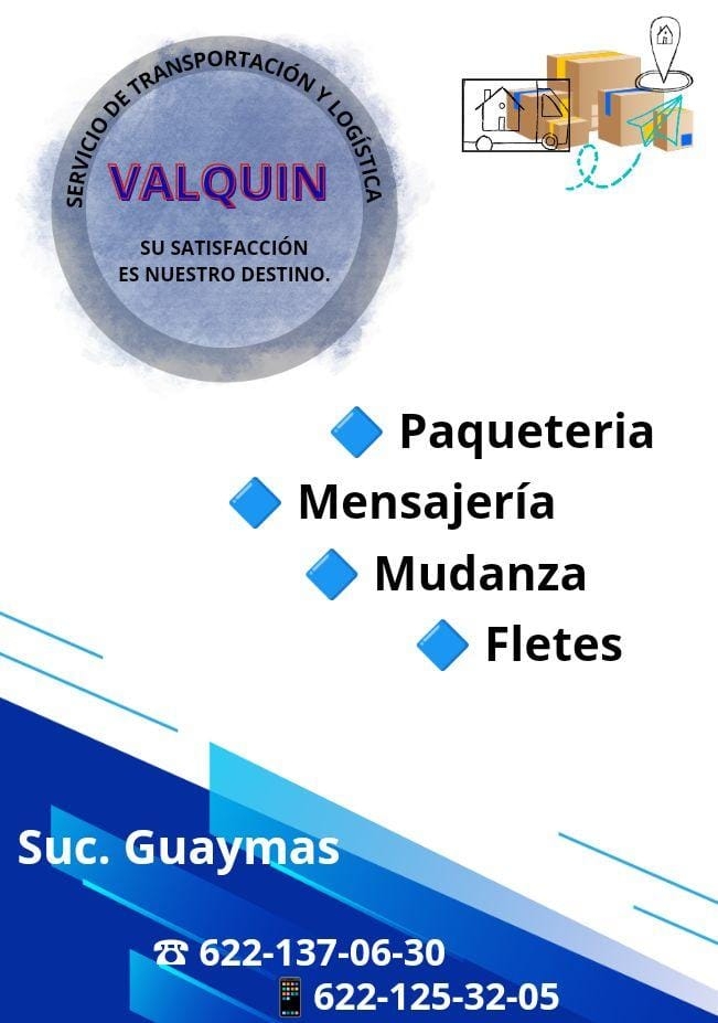 Paqueteria Valquin Guaymas
