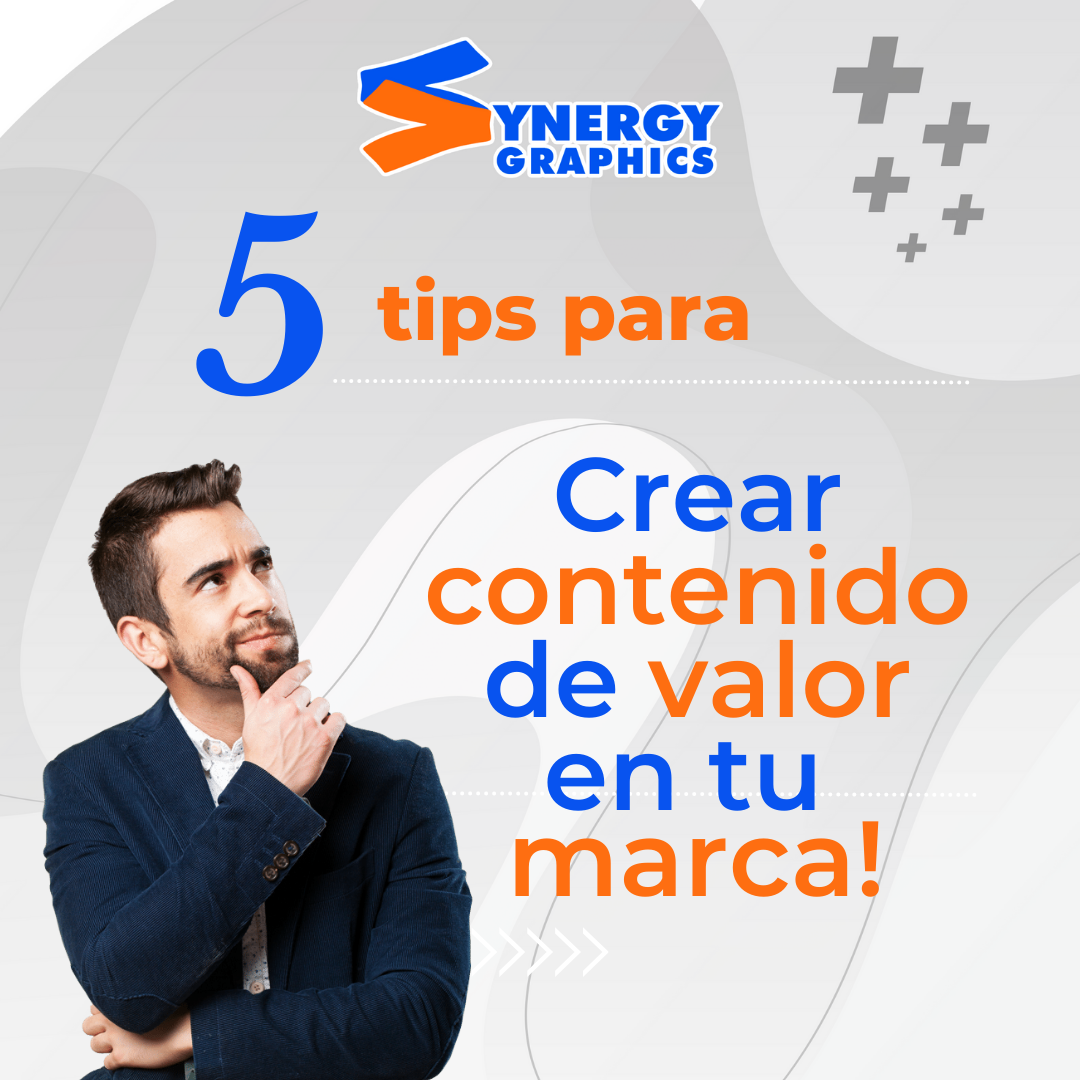 😎La creación de contenidos para redes... - Synergy Graphics