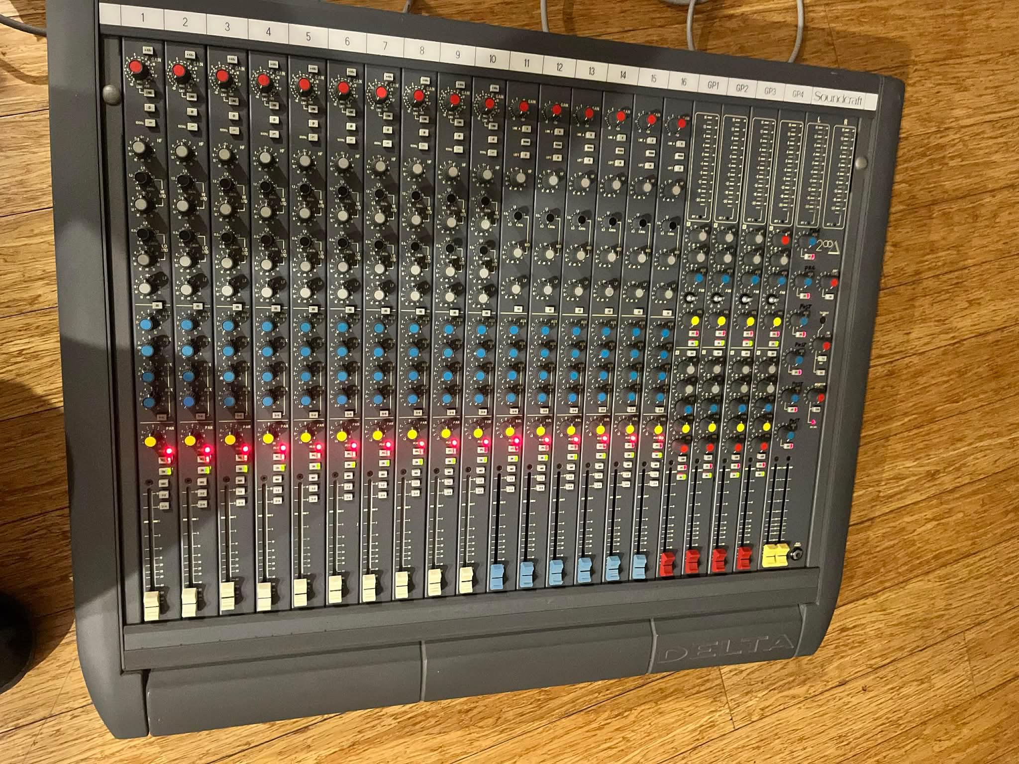 Has anyone used a Soundcraft Delta console in their home studio?
