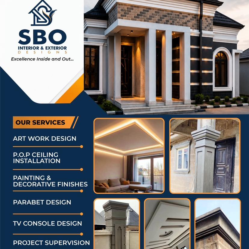Artwork design Fence design SBO interior & Exterior designs 09035866709 ...