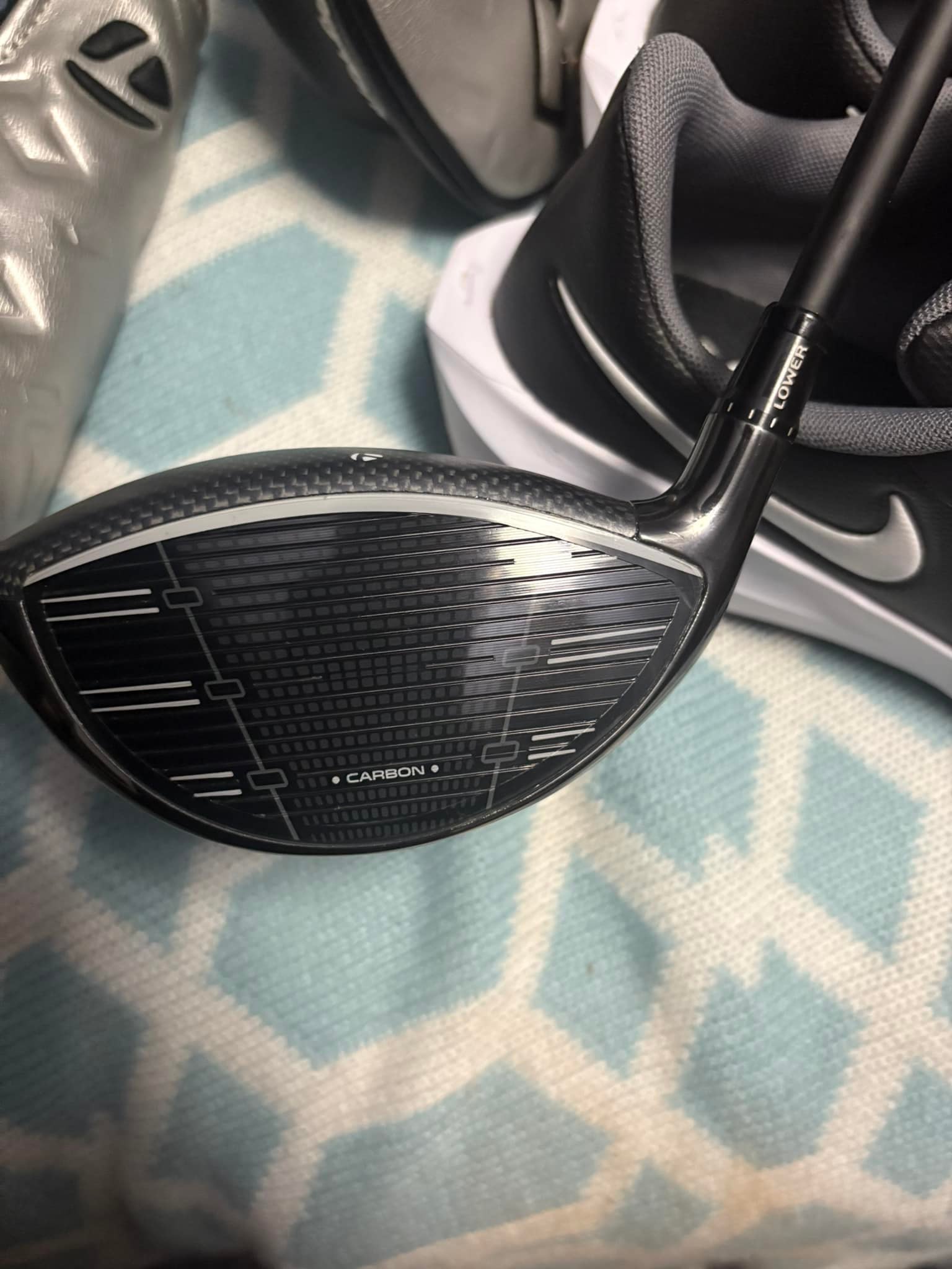 Fusto In Grafite Mitsubishi Kai'li Blue Dark Waves FW 75 Rigido 41.25" Con Adattatore TaylorMade - Foto 2