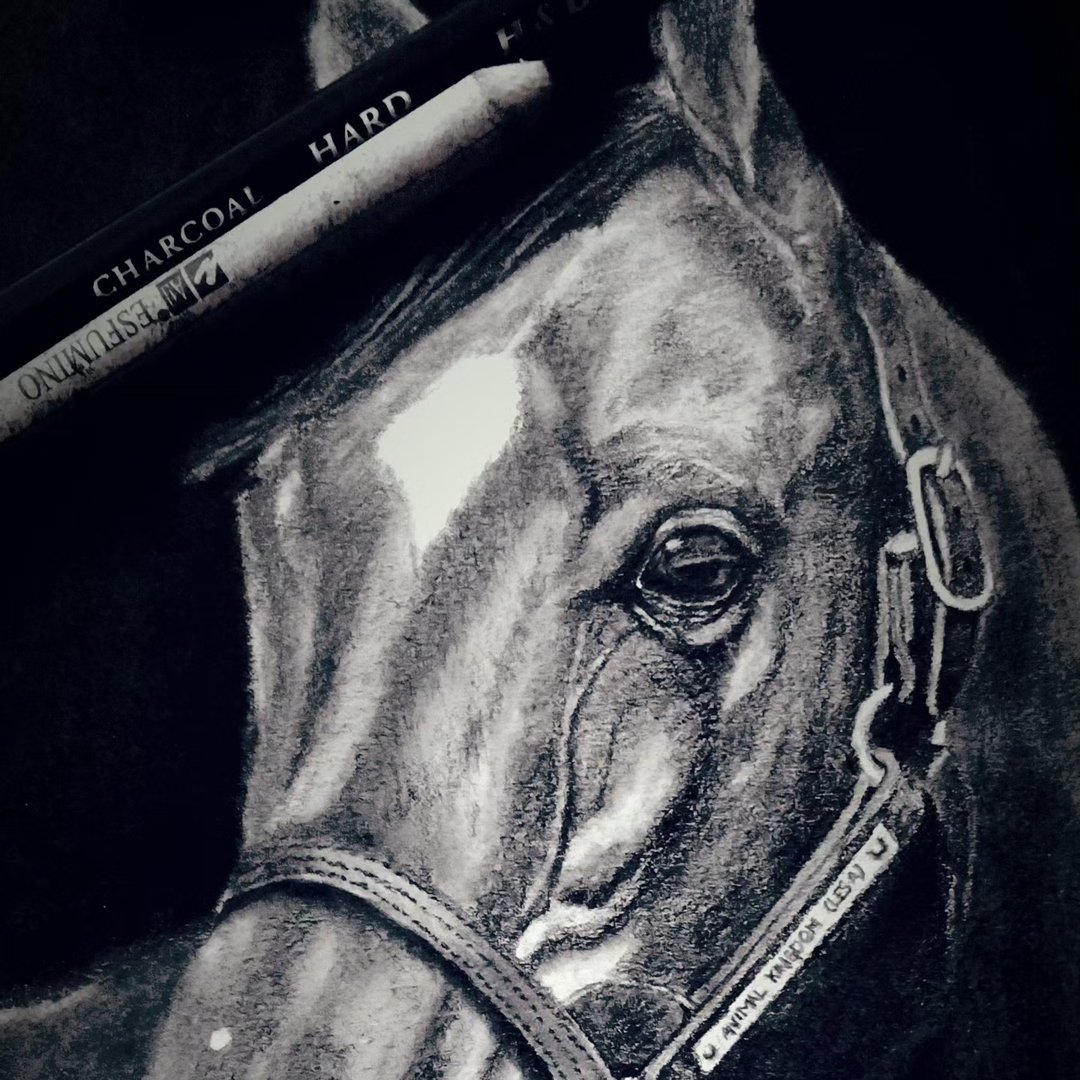 A new Oil Painting on Canvas emerges on the easel today. Another ...