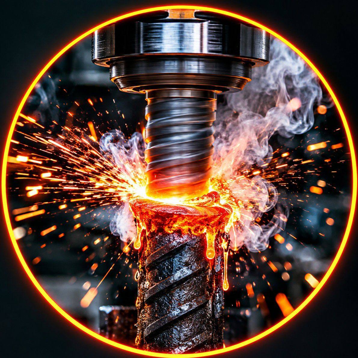 “Extreme friction turns Sandstone Sphere into a glowing🔥🔥🔥 nightmare ...