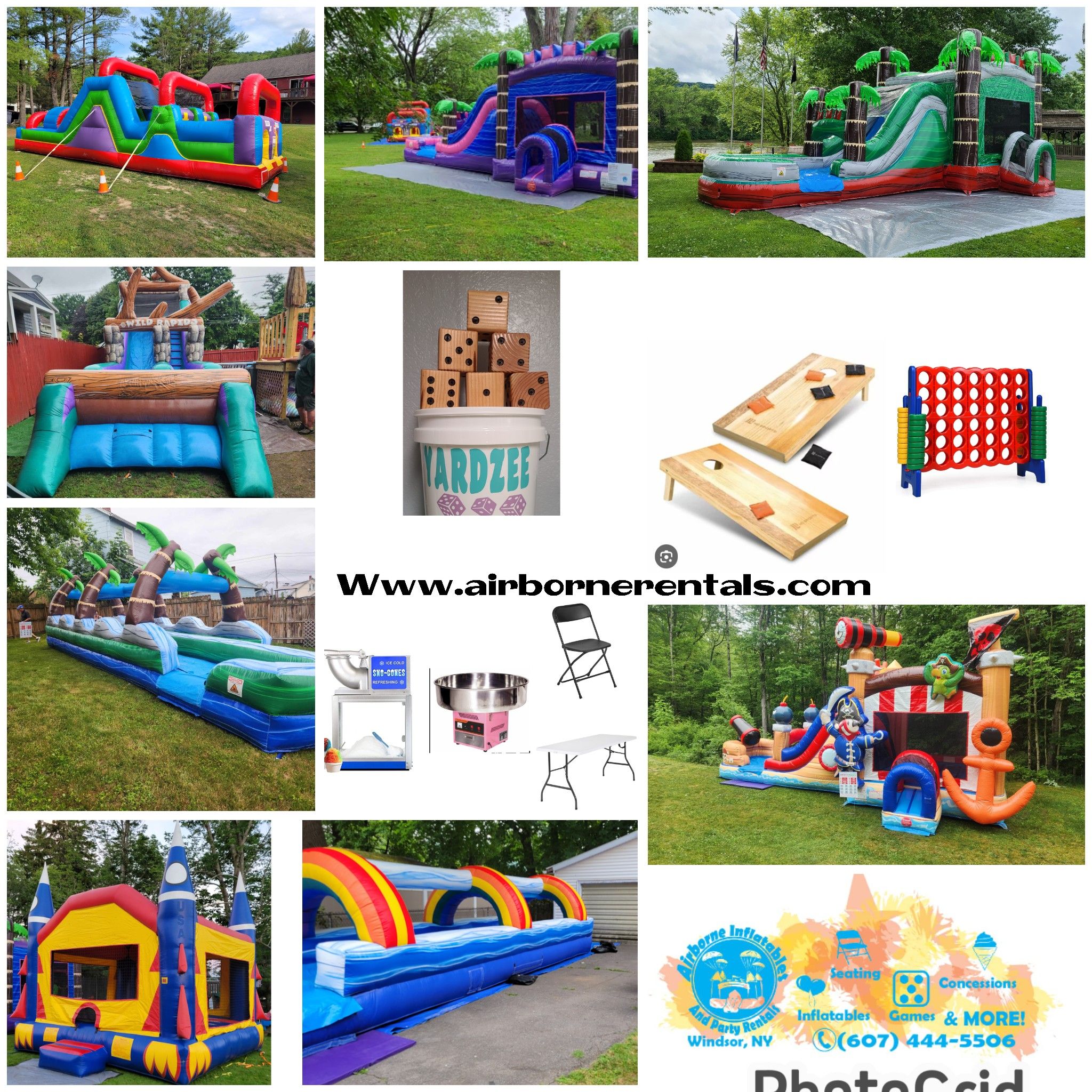 Airborne Inflatables and Party Rentals LLC | West Windsor NY