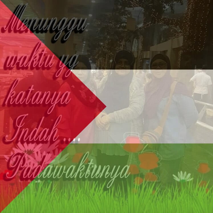 Sibuk nak call radio, sibuk dia nak dengar suara dia kat radio. Click ...