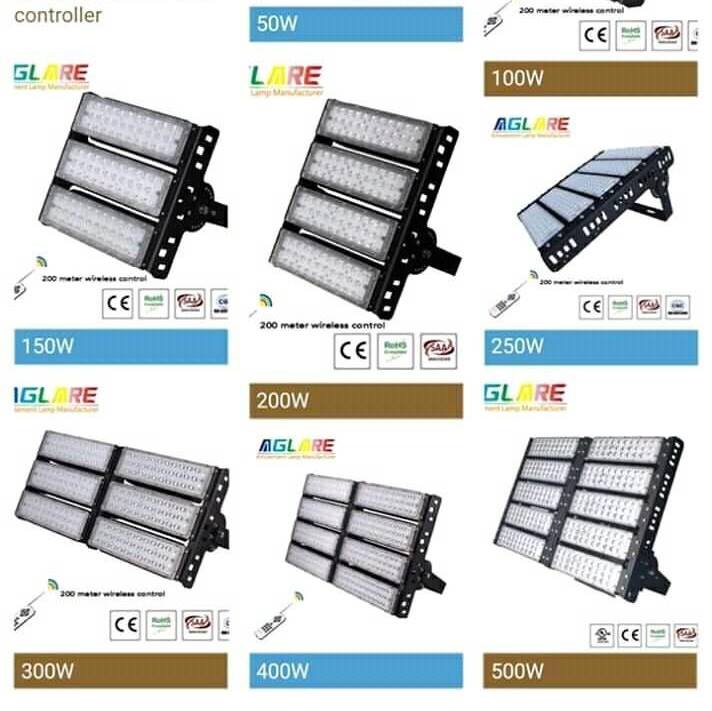 🎡💡RGB LED Projector Flood Lights - Spotlight LED RGB Wattage range: 50W ...