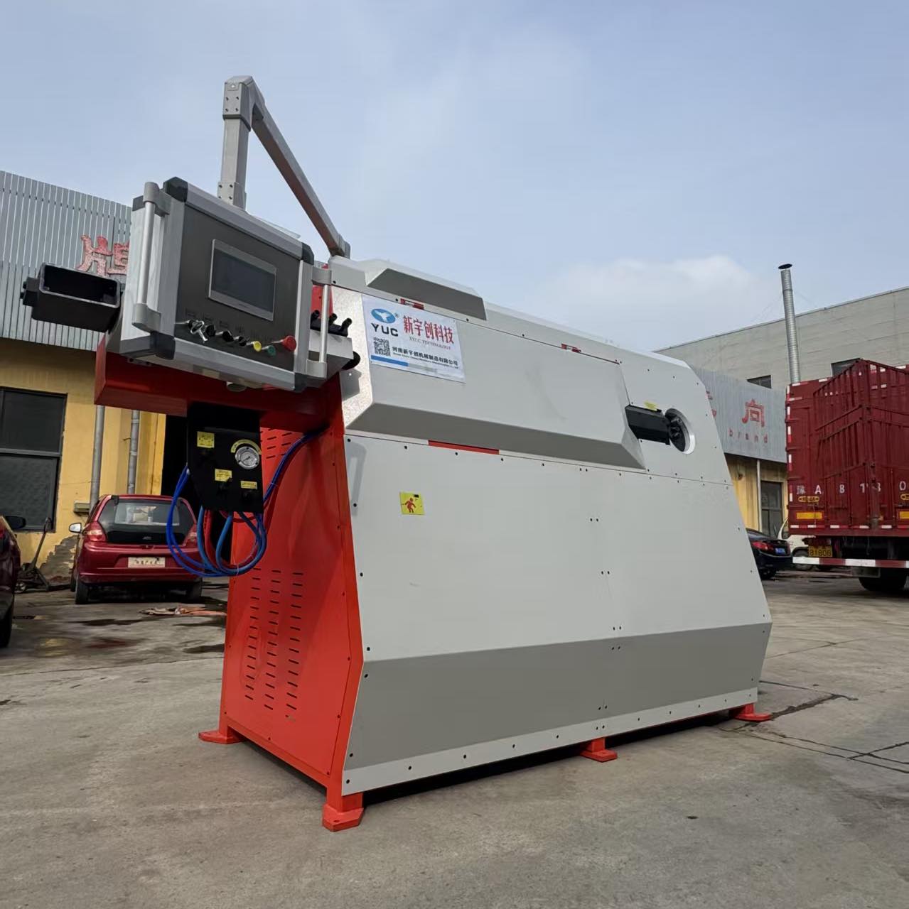 Automatic CNC Stirrup Bender China construction machinery manufacturer ...