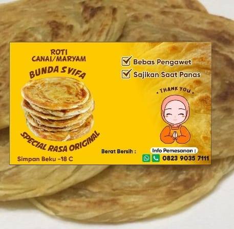 Distributor Roti Canai/Roti Mariyam Pekanbaru Riau | Pekanbaru