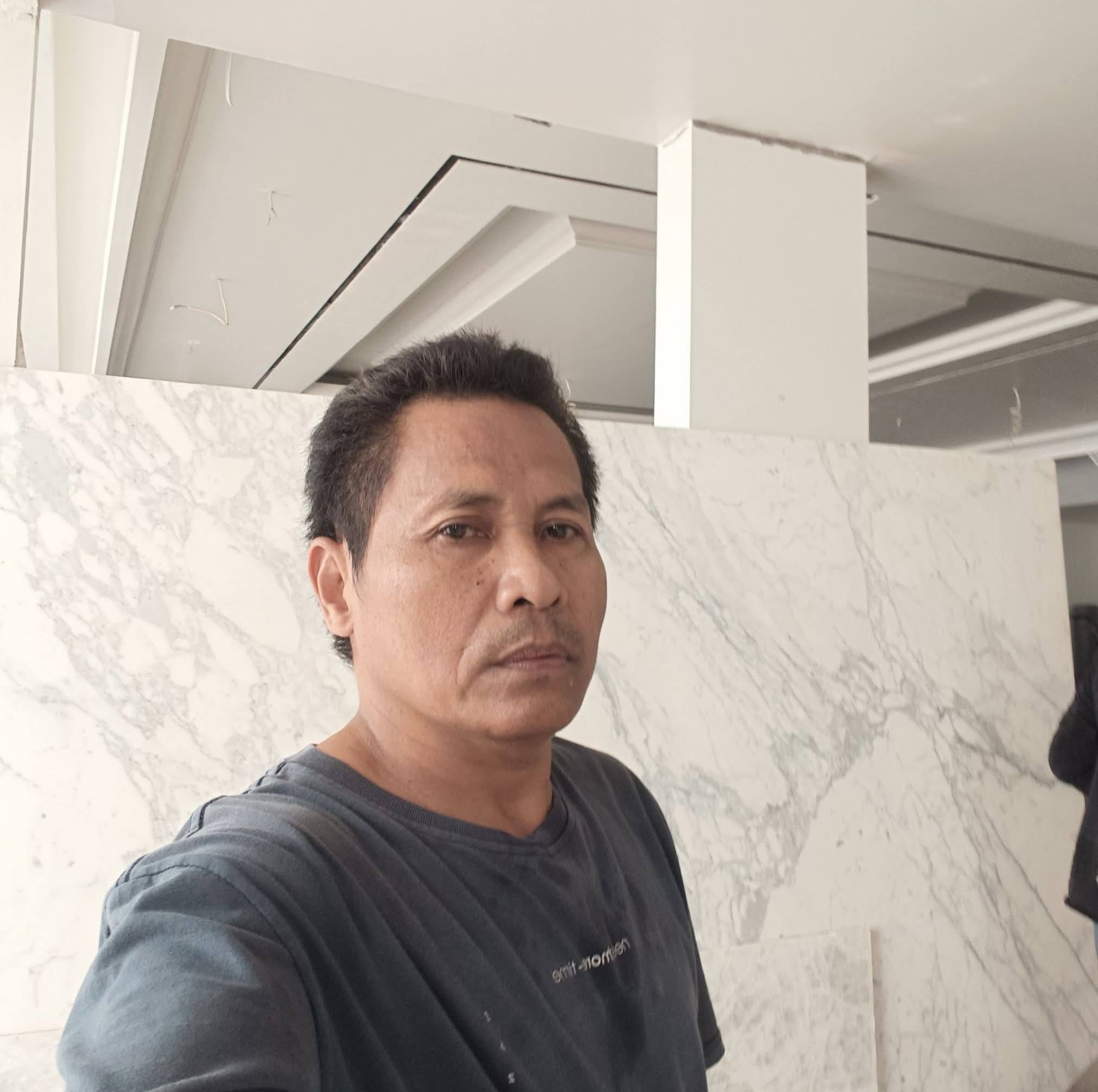 Proses pembuatan topmeja kitchen minimalis, #marmertopmeja #kitchen, # ...