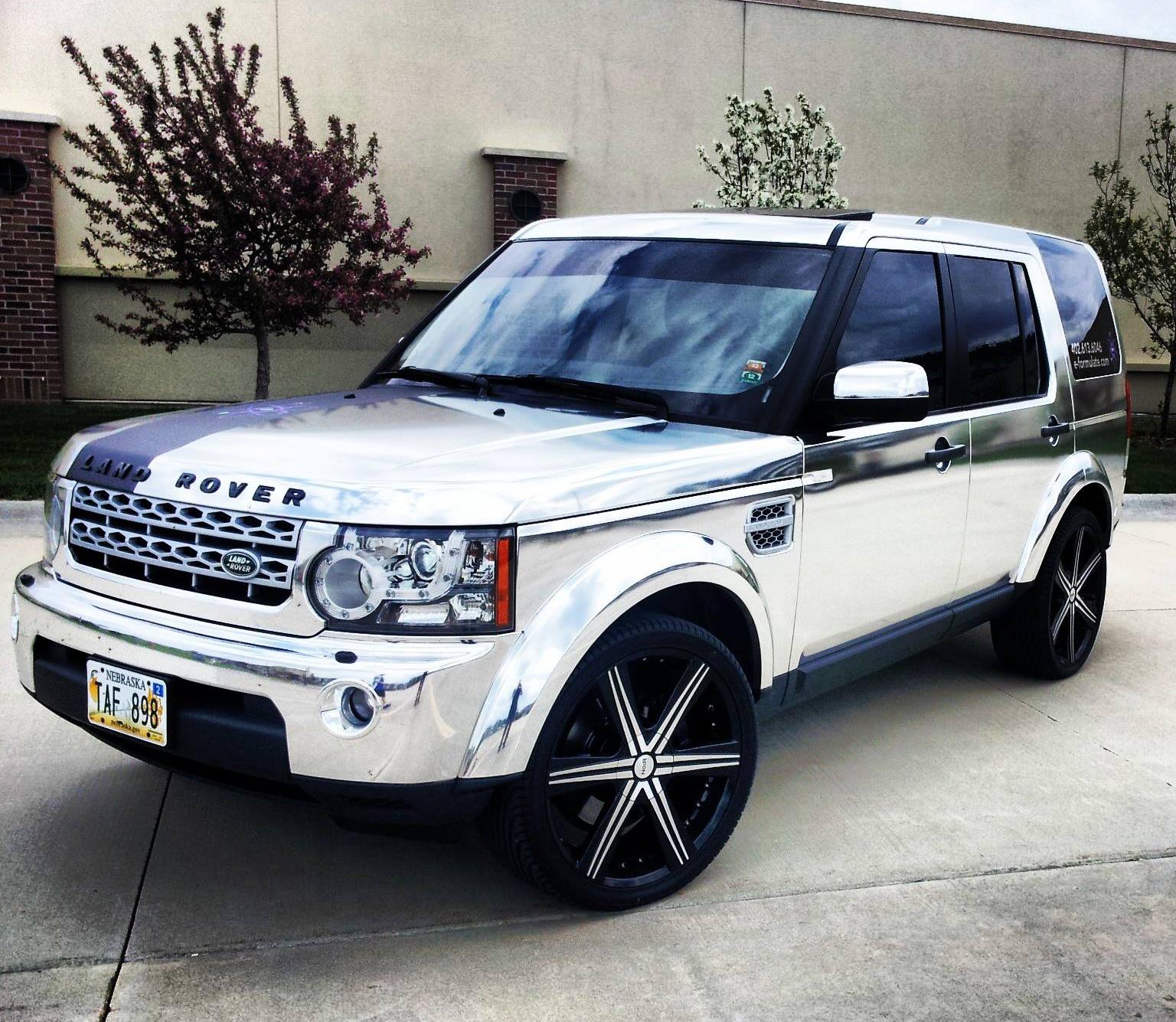 Chrome Land Rover LR4