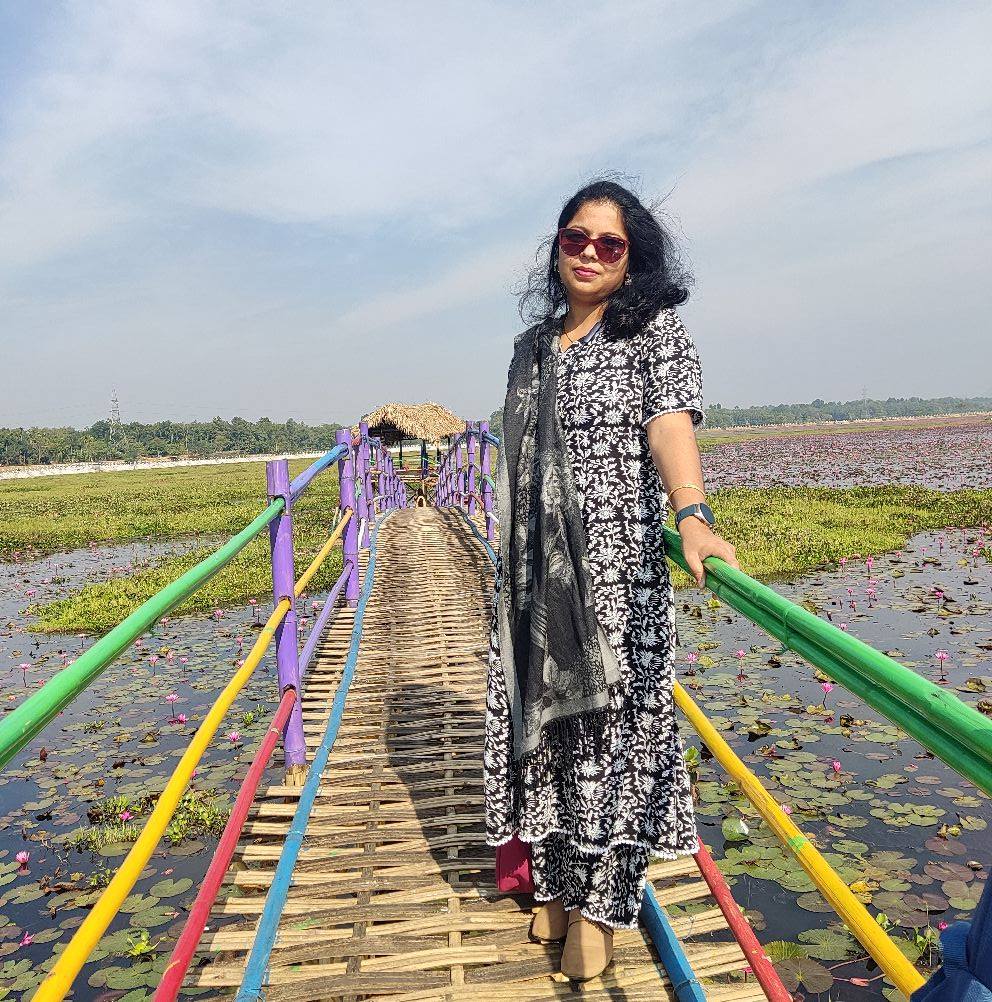 Beauty in every little wave #graceful #ripple | Bijuli Begum