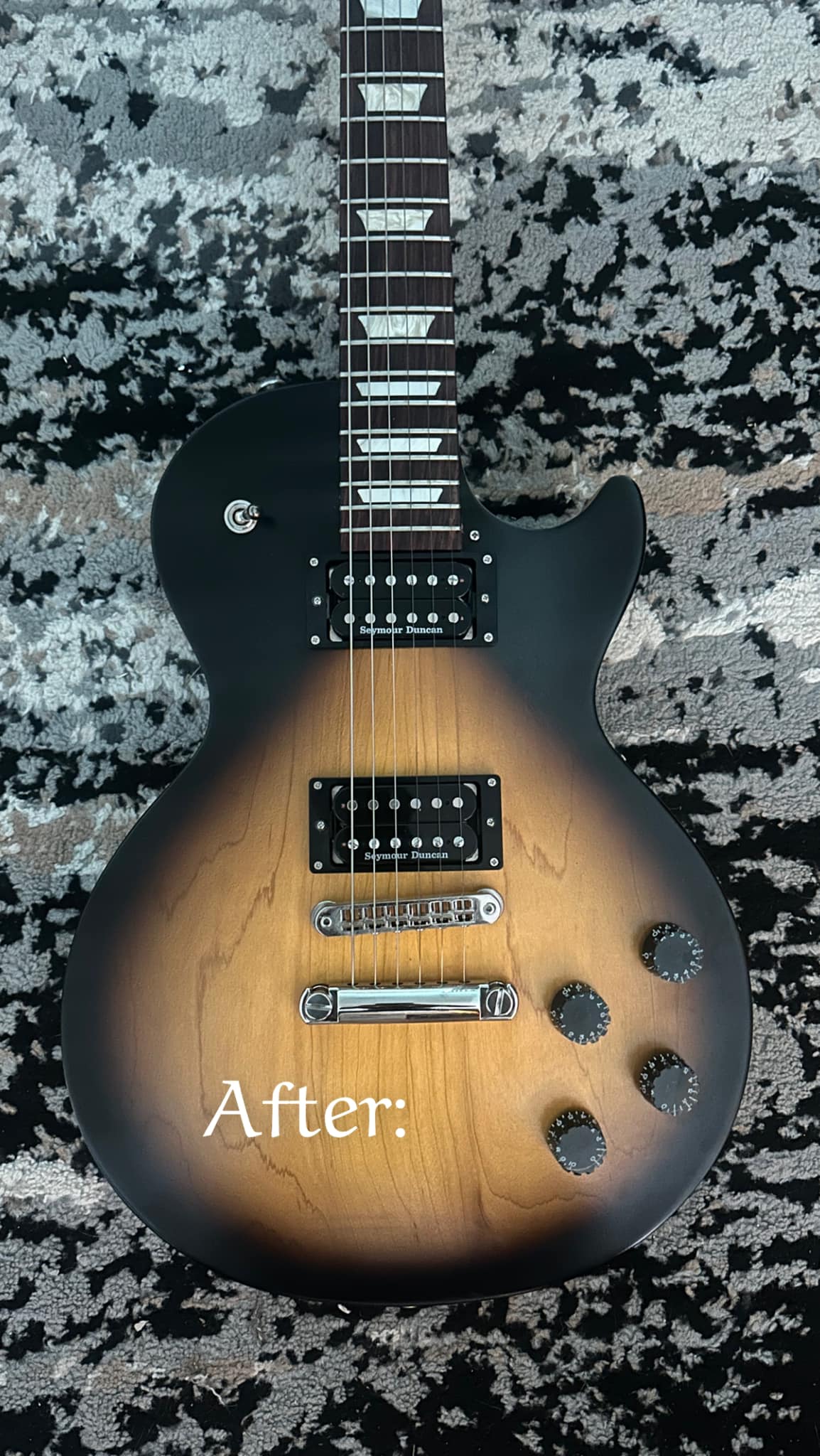 2022 Gibson Les Paul Tribute with Seymour Duncan Hot Rodded set