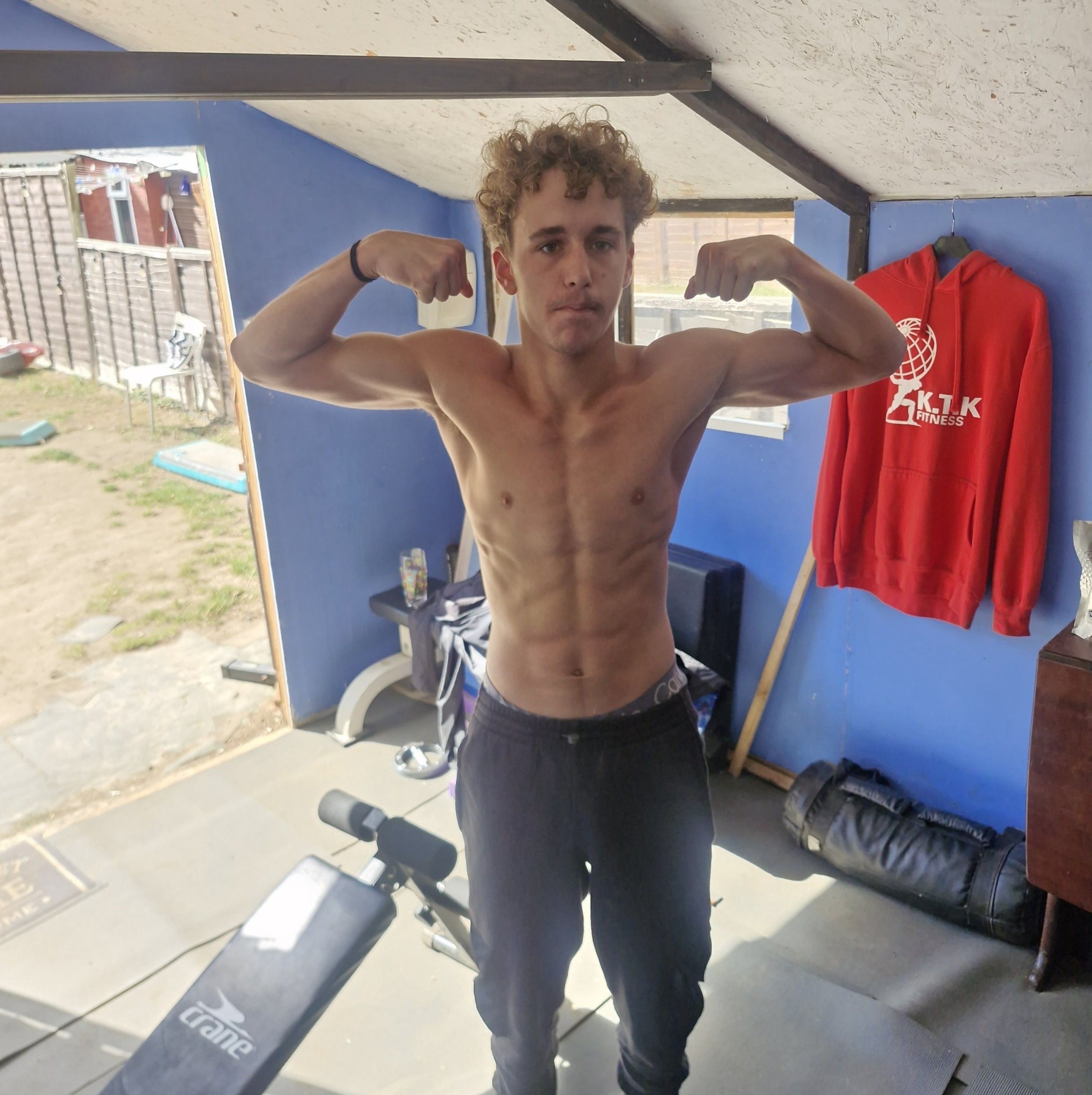 Brothers training in the ktk gym , this was exactly my plan when i ...