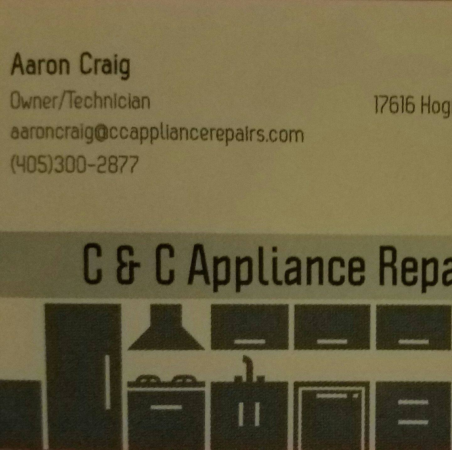 C &amp; C Appliance Repairs