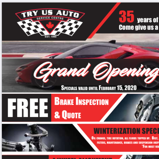 Try Us Auto Service Centre | Brampton ON