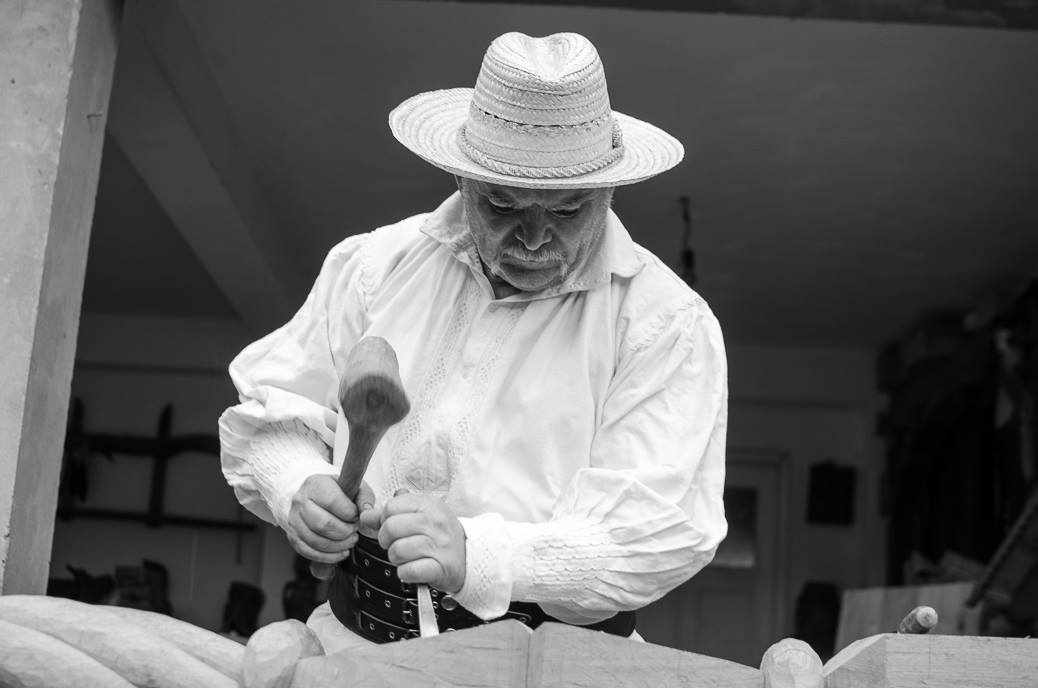 Troite maramuresene/ Sculptor Șerban Nicolae