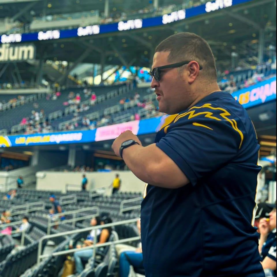 forgotten by his own brother 😭 🎥: NFL Films | Los Angeles Chargers ...