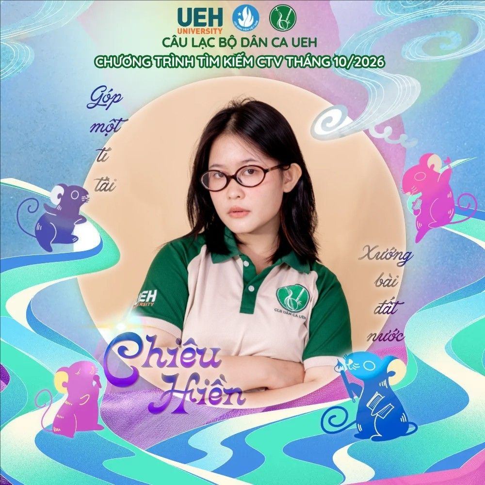 K52 UEHers | Cho em hỏi trường mình có CLB Âm Nhạc nào sôi nổi hong ạaa ...
