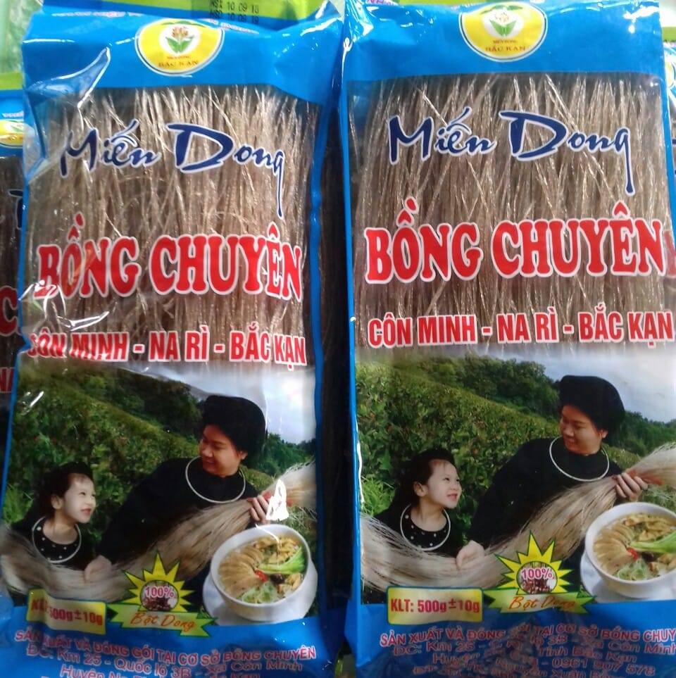Đặc sản Miến dong Bồng Chuyên _ Côn Minh _ Na Rỳ _ Bắc Kạn