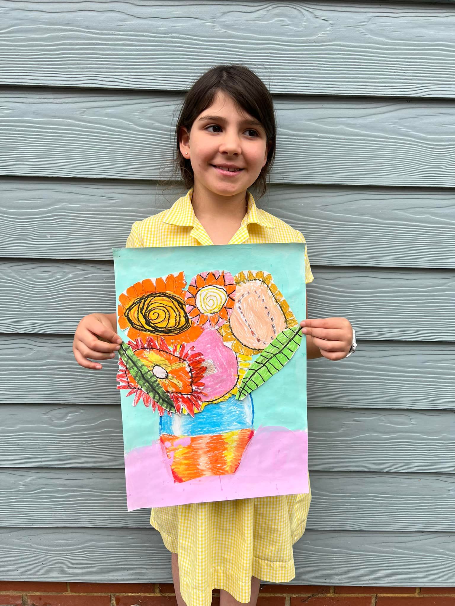 Our Year 2 Van Gogh inspired sunflower... - St Piran's School
