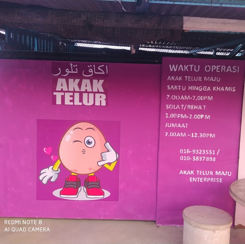 Akak Telur Maju Enterprise | Kuala Terengganu