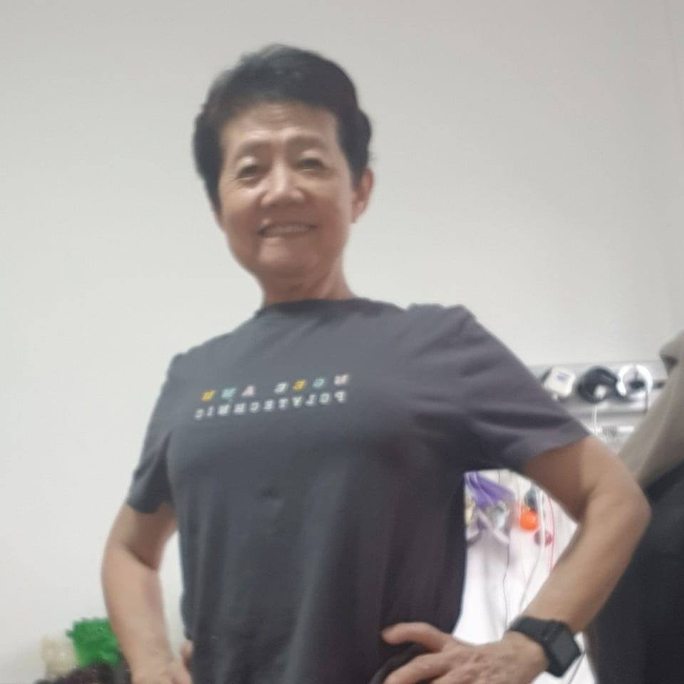 8/10/26 Thursday afteroon beginner class learning a new dance ' Ai Qing ...