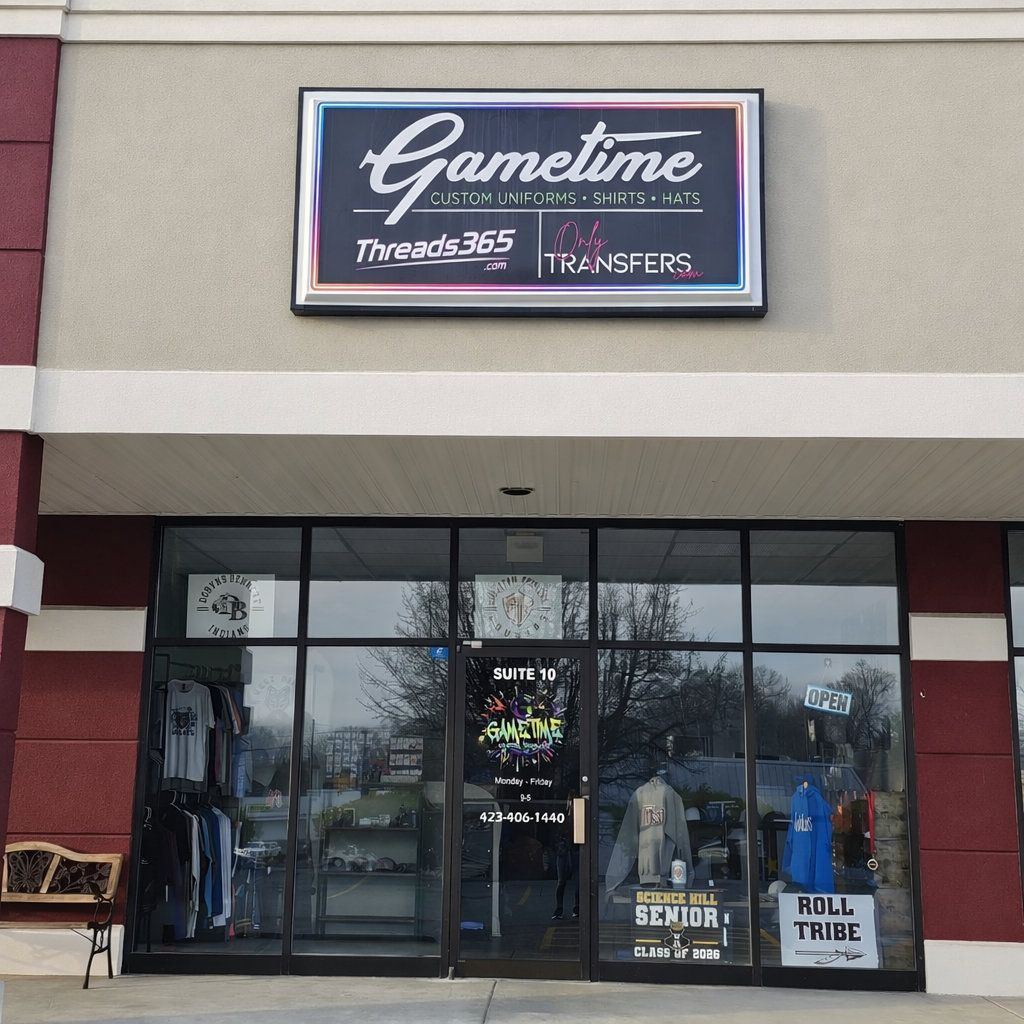 Gametime Apparel & Signs | Kingsport TN