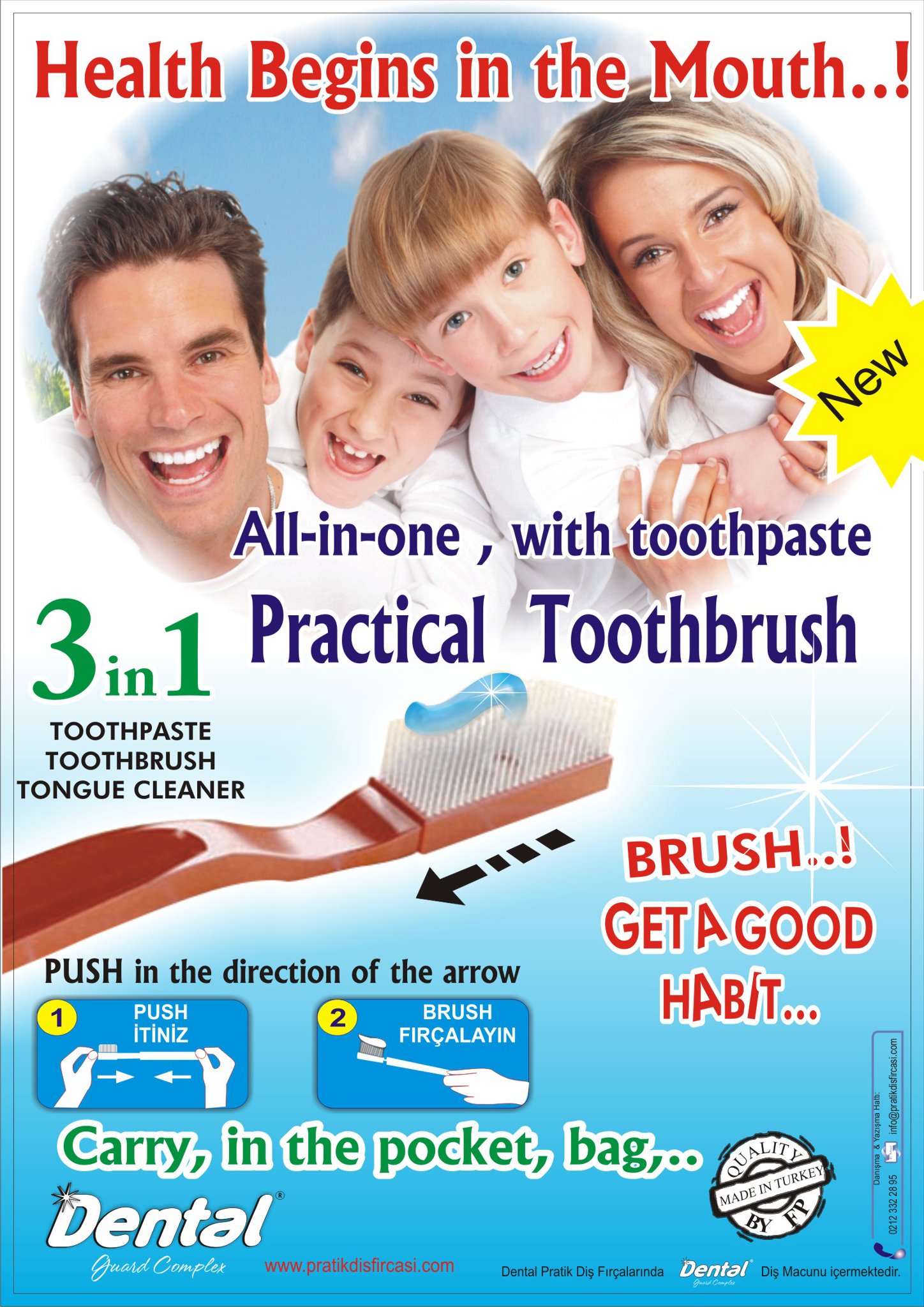 SİHİRLİ DİŞ FIRÇASI ( Magic Toothbrush )