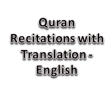 Quran Recitations with Translation - English