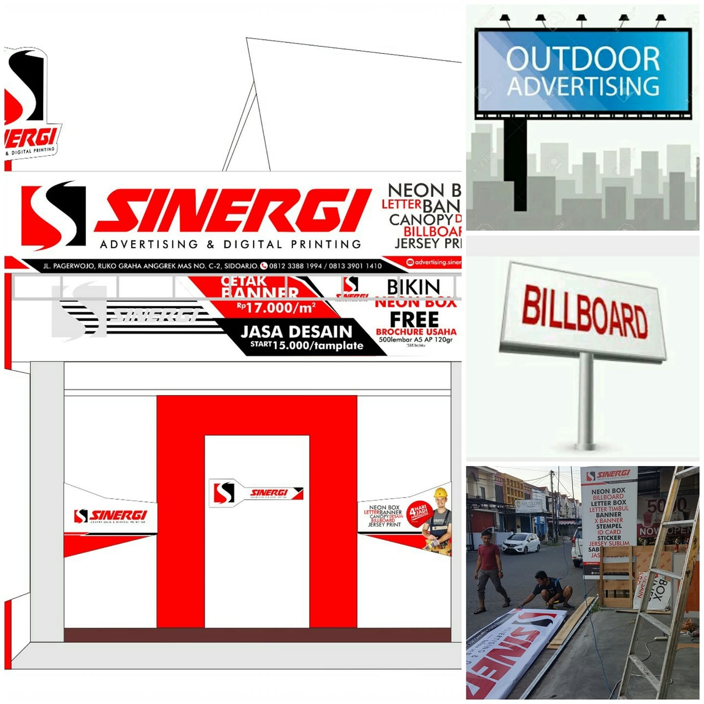 Sinergi-Advertising - PUSAT PEMBUATAN REKLAME - INDOOR / OUTDOOR ...