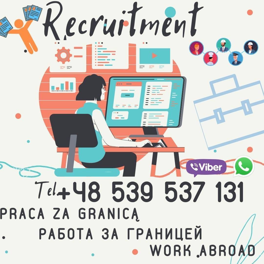 Praca Za Granicą Работа За Границей Work Abroad | Zielona Góra