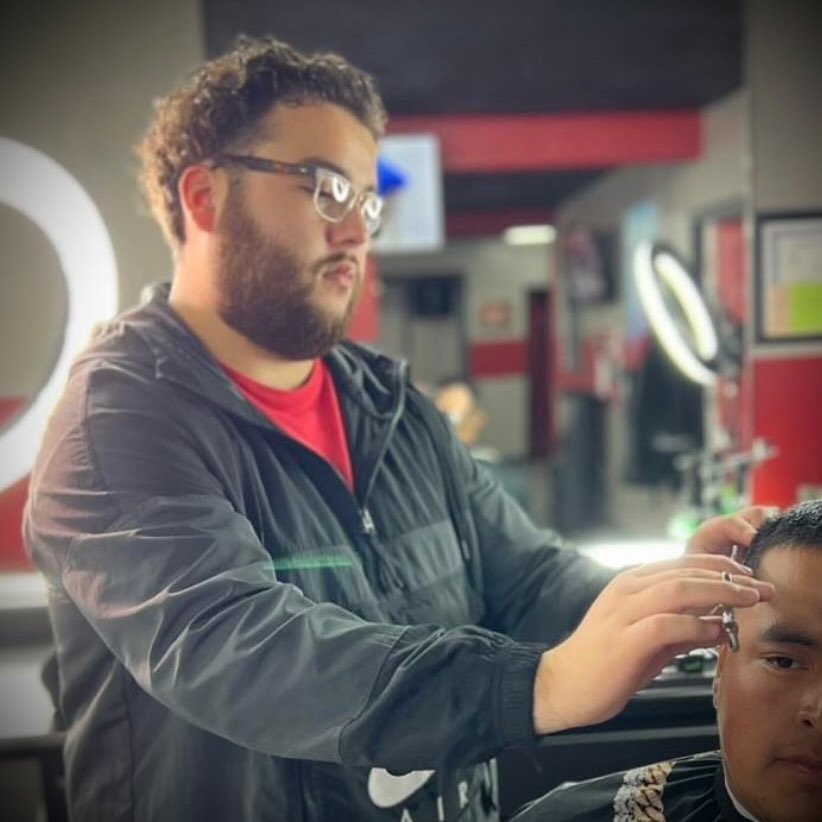 Clean taper, some light styling, and a complementary eyebrow touch up ...