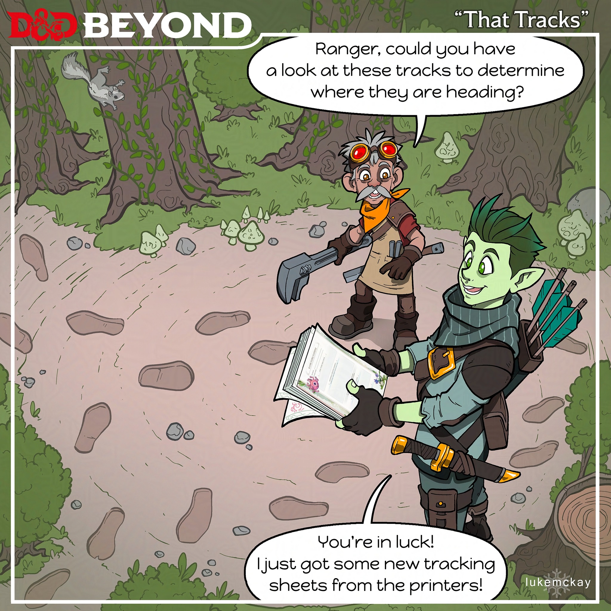 D&D Beyond - Trackers give the DM a +2 to their survival... | Facebook