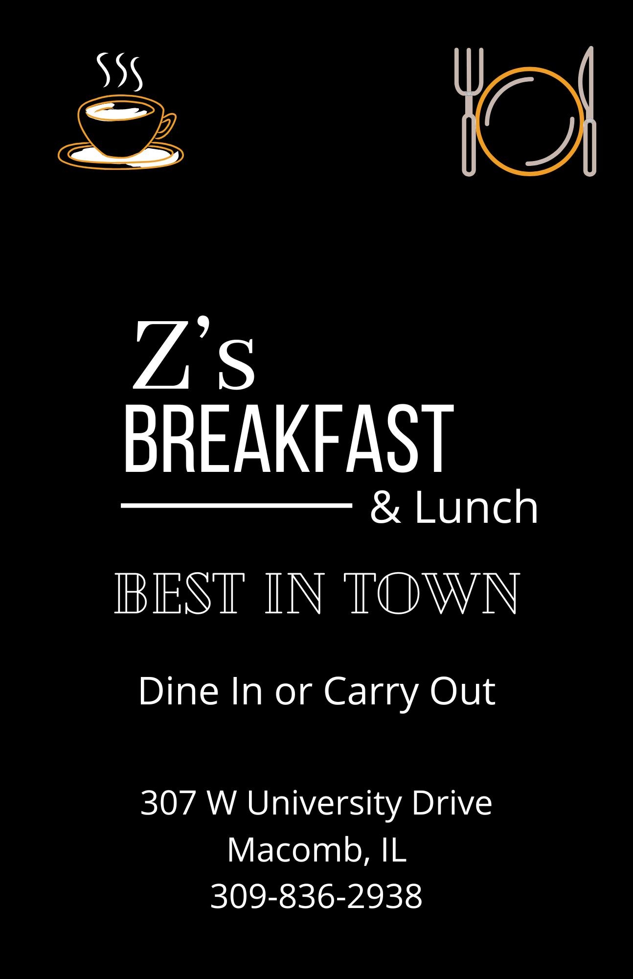 モーニングデイ Z's Breakfast & Lunch | Macomb IL