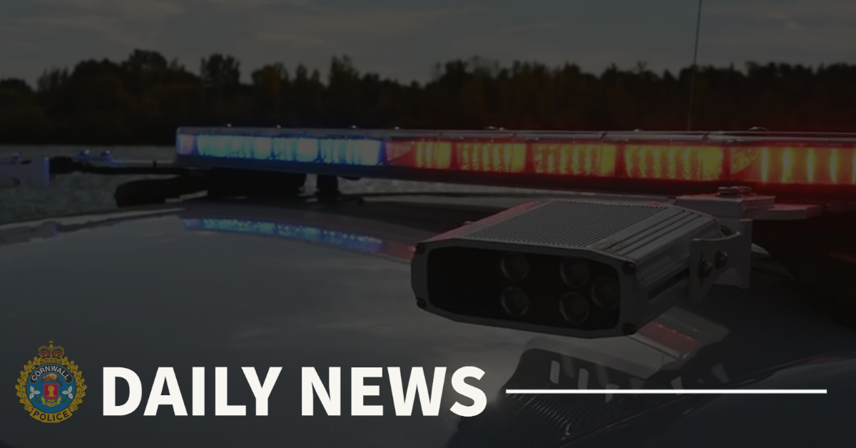 #383 - In today's Daily News, a... - Cornwall Police Service | Facebook