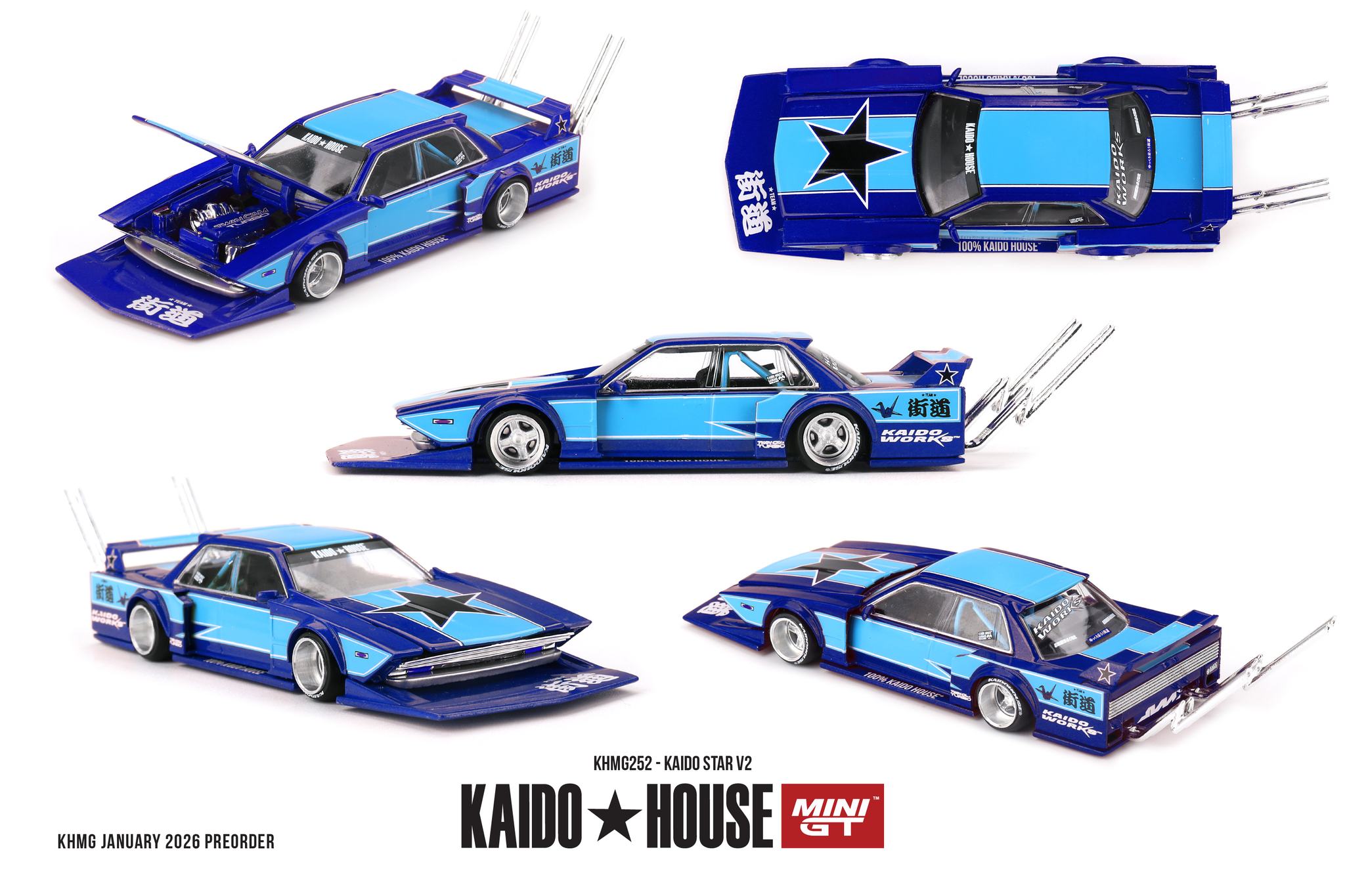 New Kaido House mini GT models available for pre-order