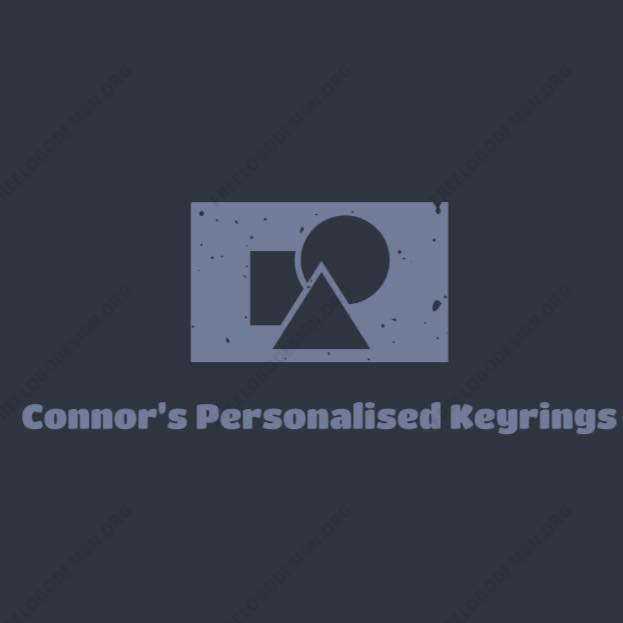 Connors personalised key rings