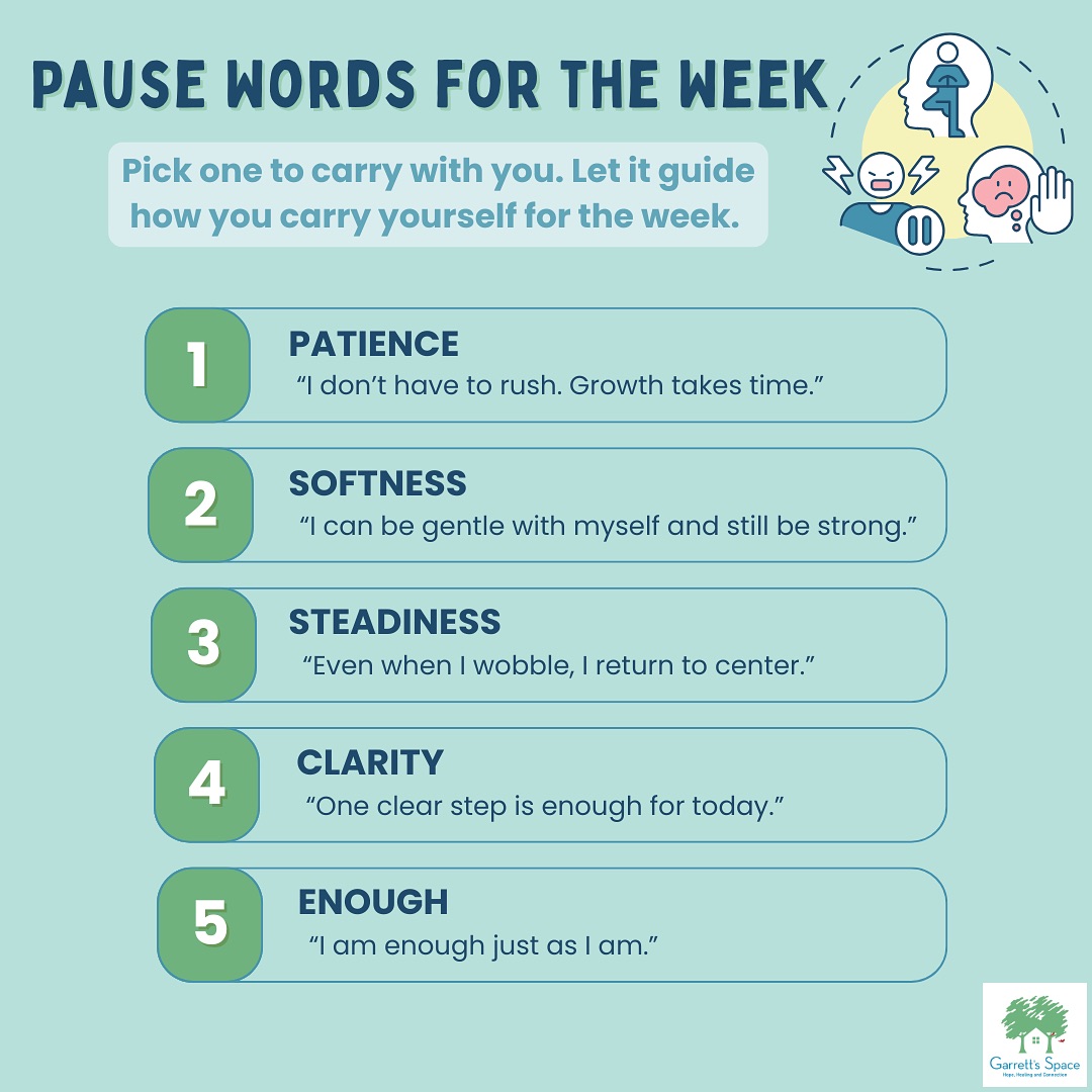 Garrett's Space - 🌿 Pause Words for the Week 🌿 Sometimes... | Facebook