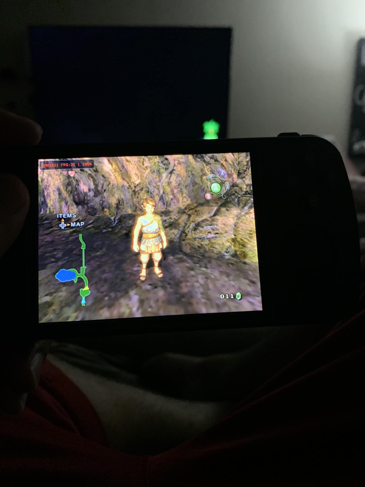 Anbernic RG405M handheld console for retro gaming