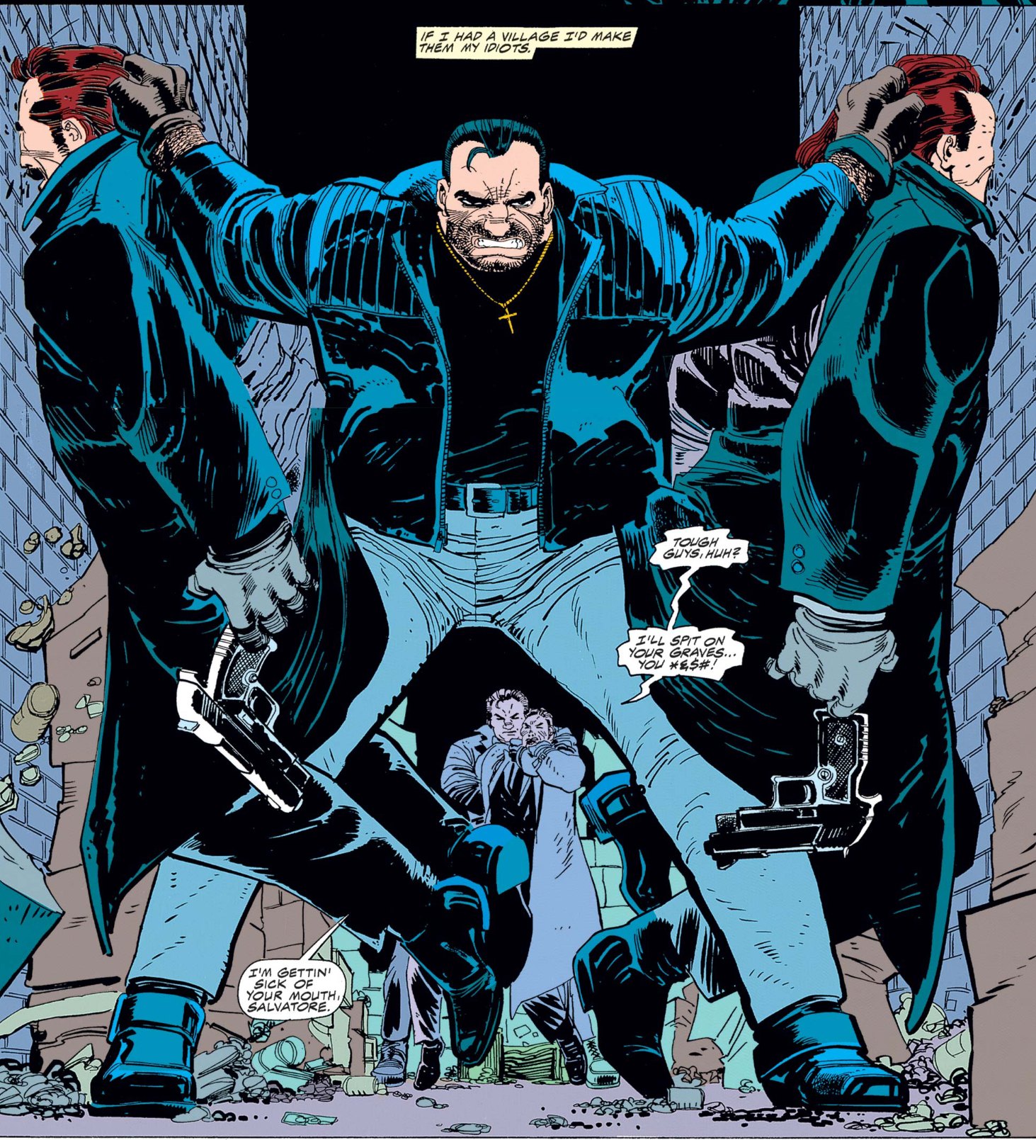 Comic - The Punisher: War Zone #3 (1992) There is 'Kill two birds with ...