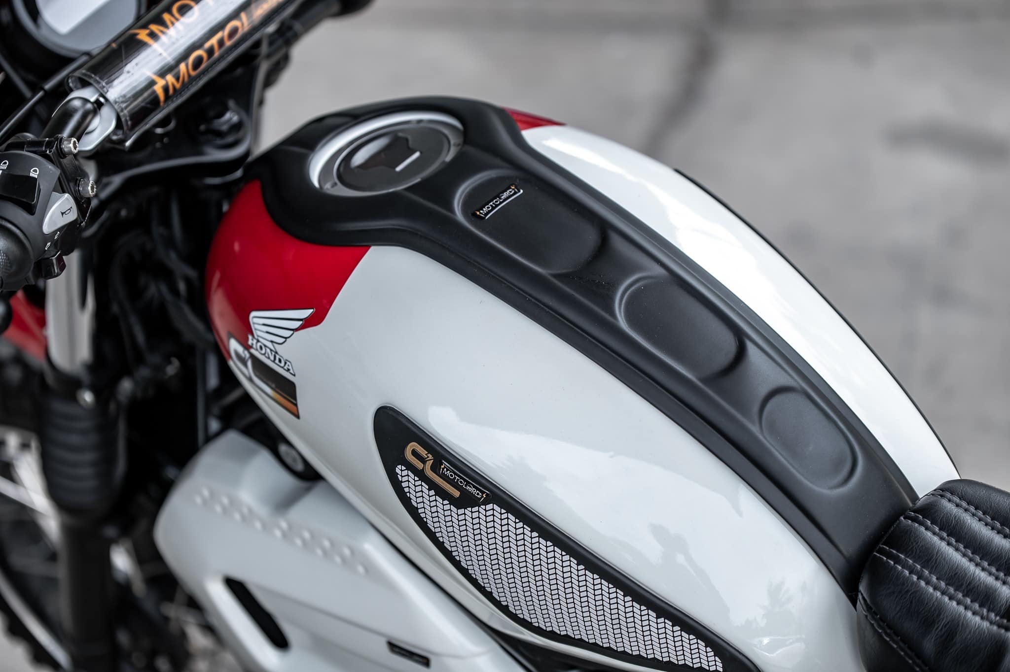 The MotolordD Gas tank cowl “M2” , it is the cover kit only for 