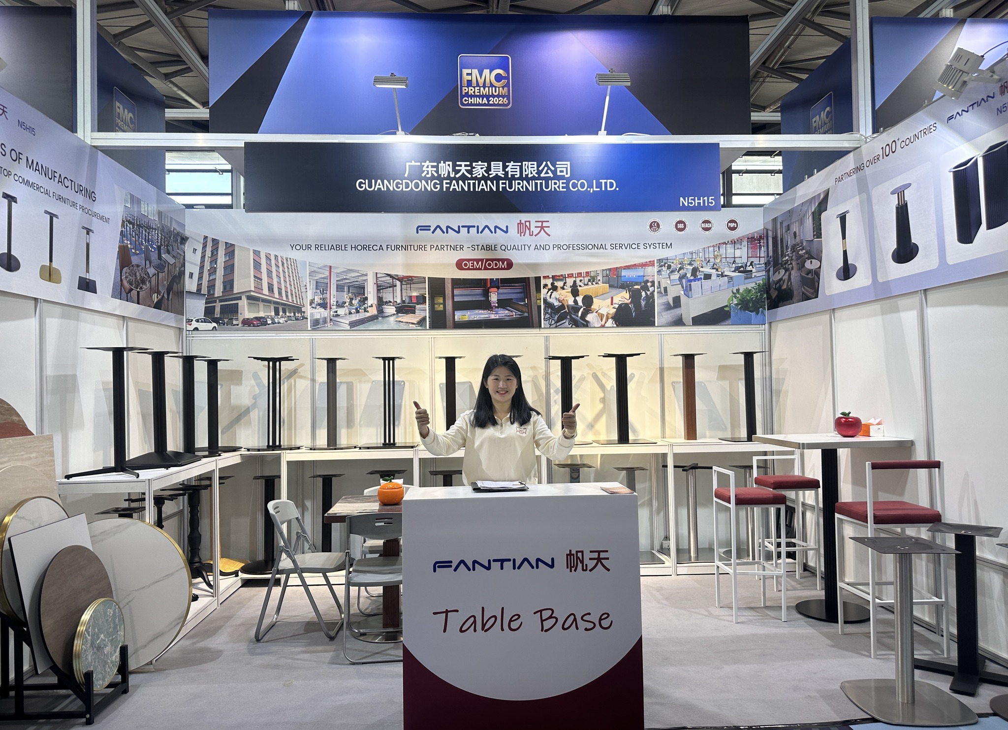 As a professional manufacturer of commercial metal table bases, this is ...