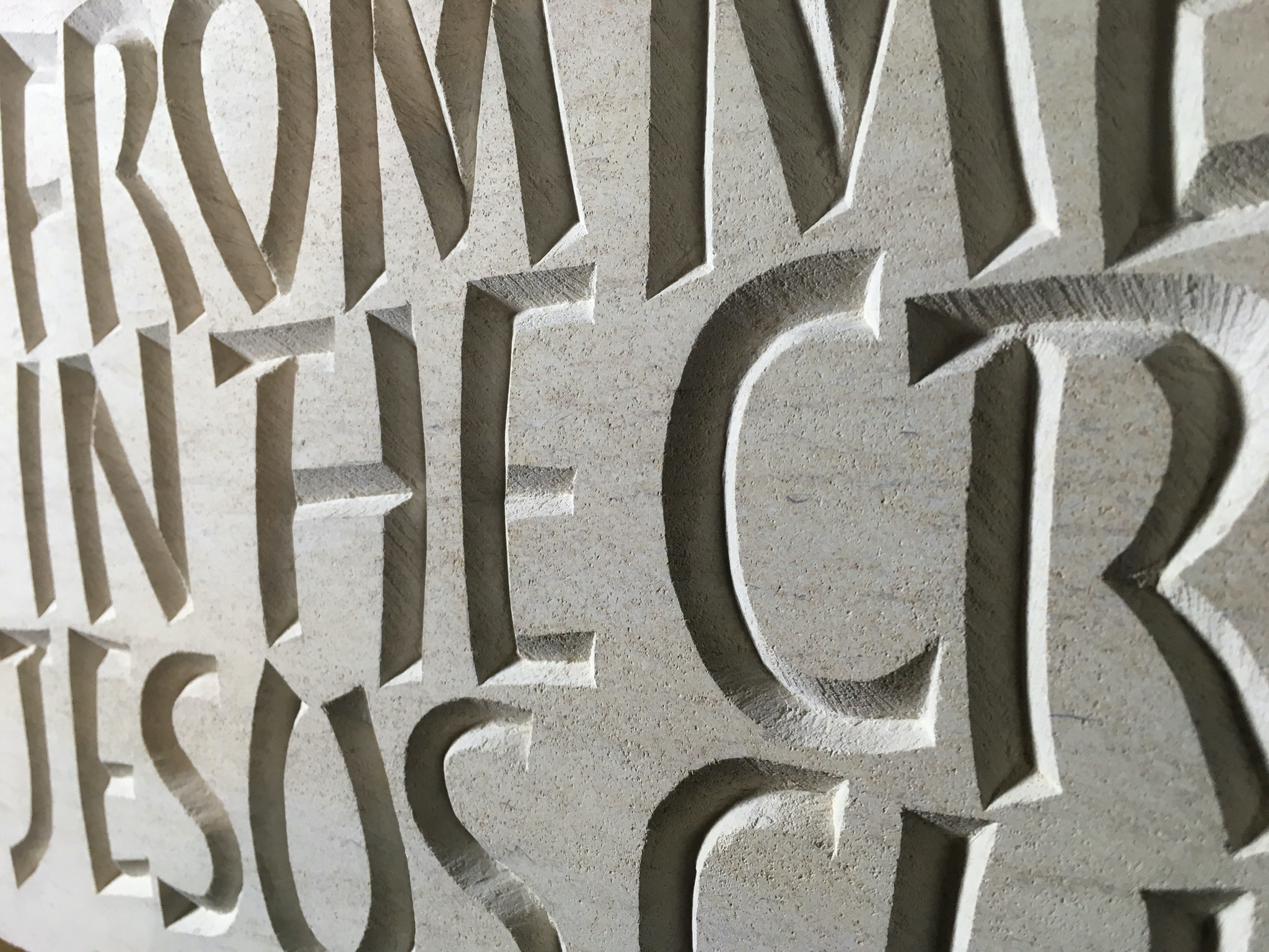 Simon - Announcing my next letter carving weekend in the grounds of the ...