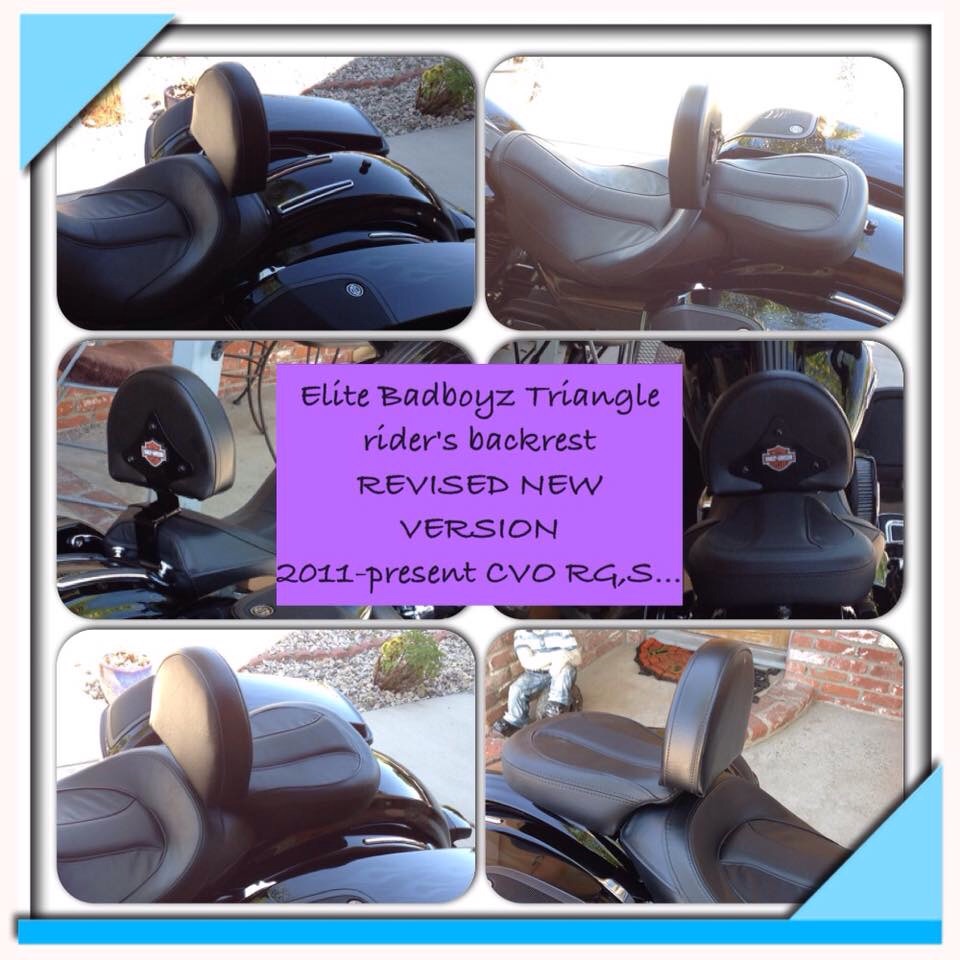 Harley Davidson CVO Riders Backrest | Glendale CA