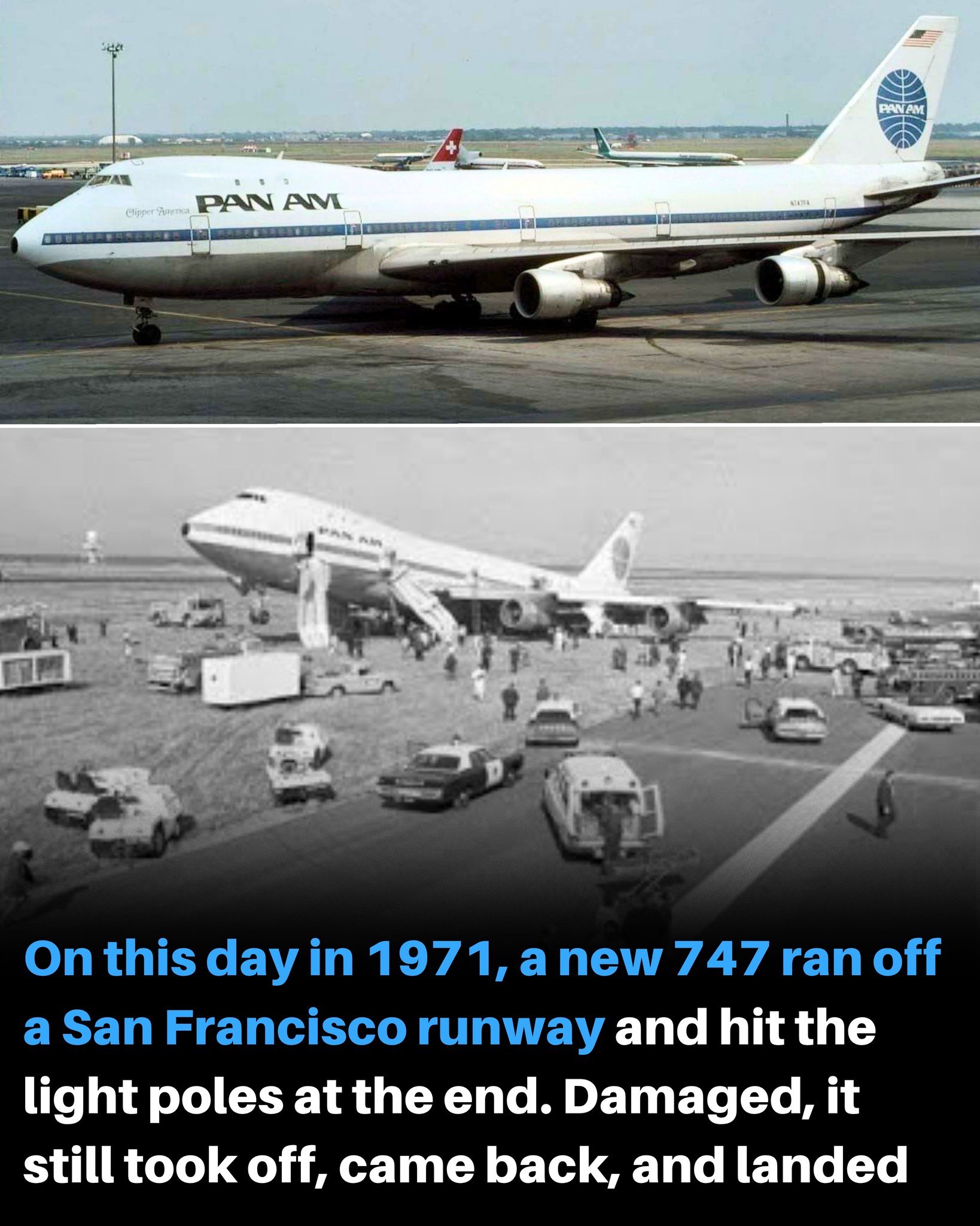 飛び降りた日 AviationCircle - On this day in 1971, Pan Am Flight 845 was